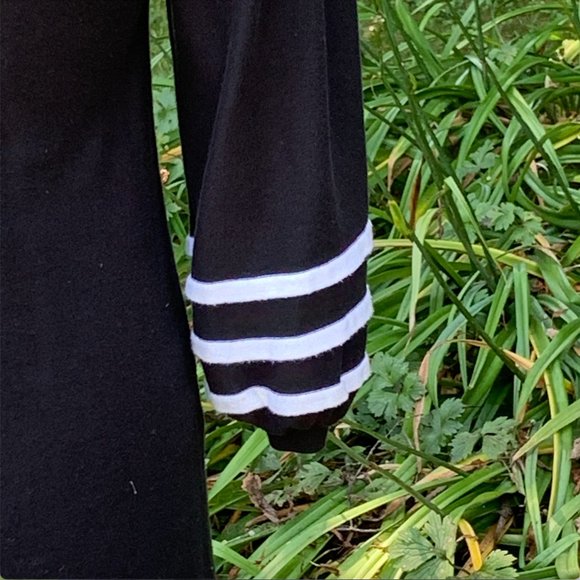 TOP-RATED SELLER! Sonia Rykiel Navy and White 100% Cotton Dress - Picture 7 of 11